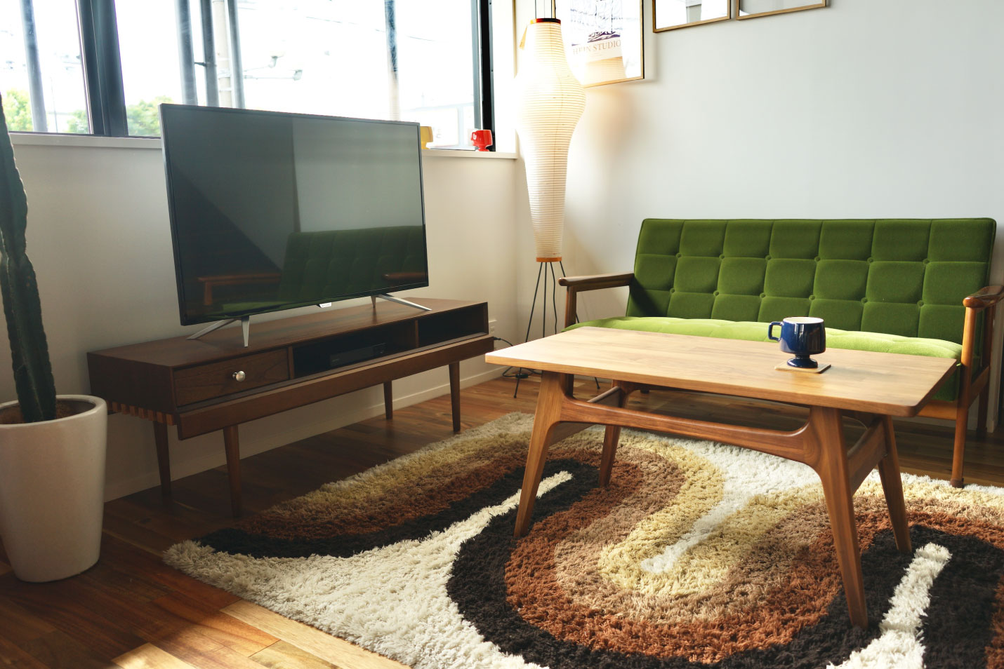 826STANDARD UNIT126cm テレビボード（テレビ台）Aセット ウッドレッグ
