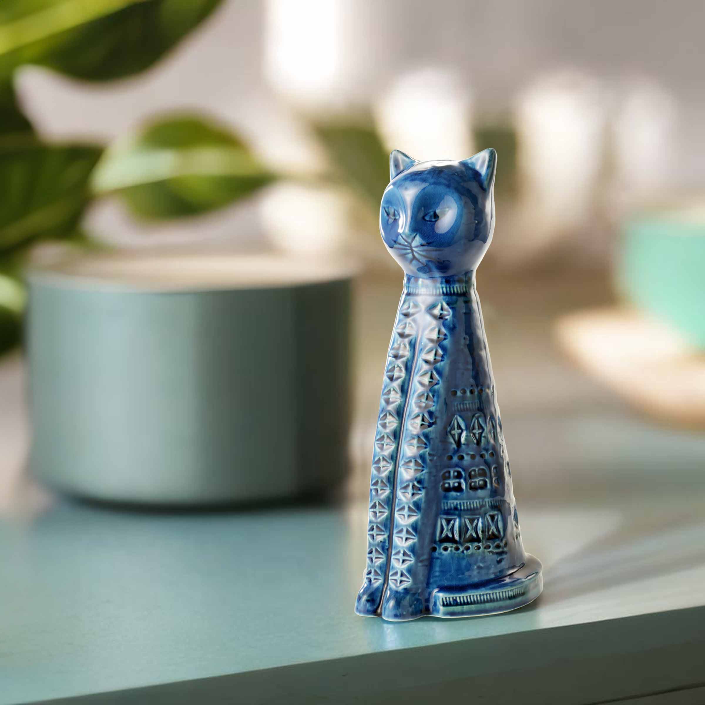 Bitossi ビトッシ Rimini Blu リミニブルー Cat 猫 Bitossi ビトッシ