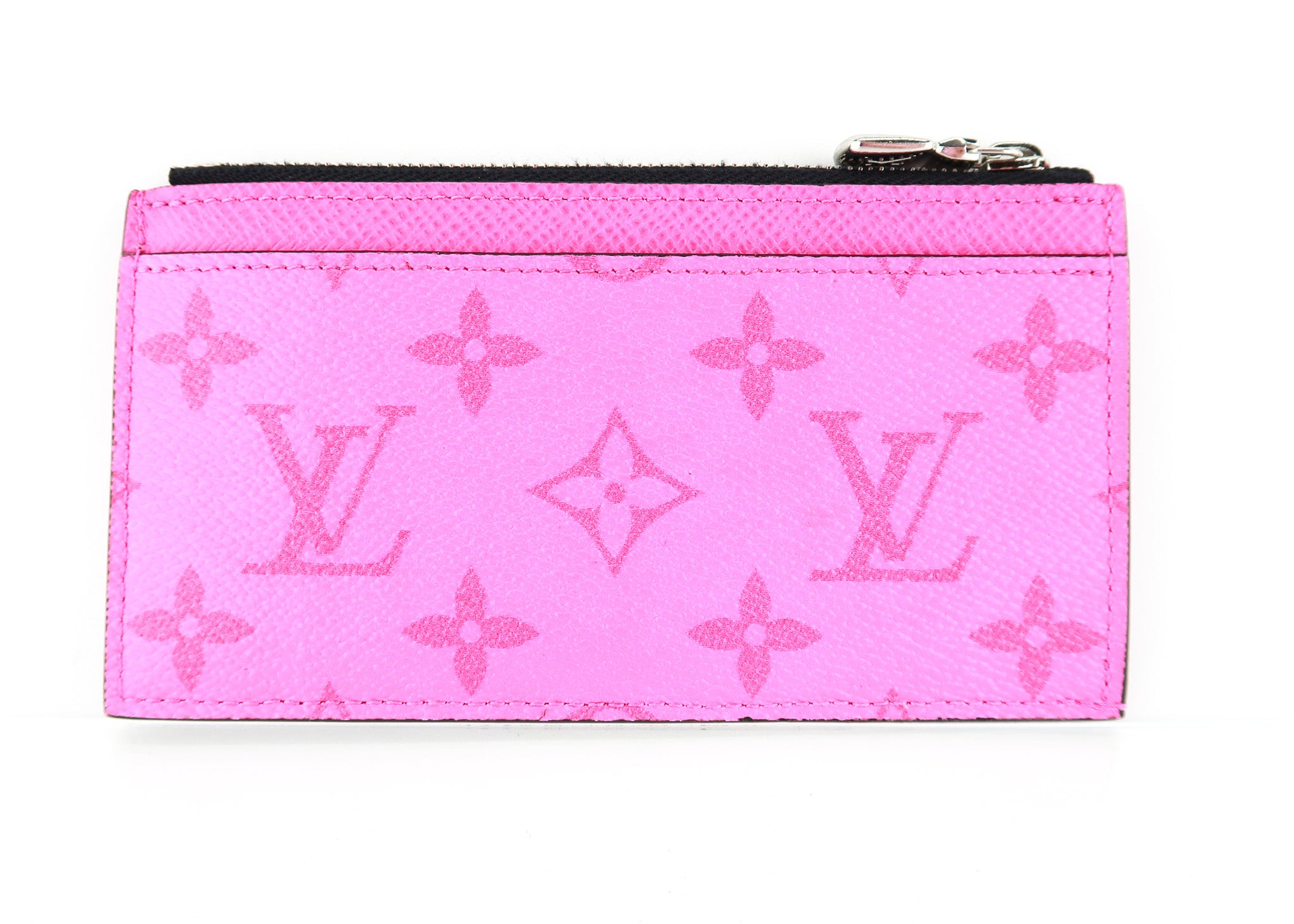 Louis Vuitton Taigarama Coin Card Holder Pink – DAC