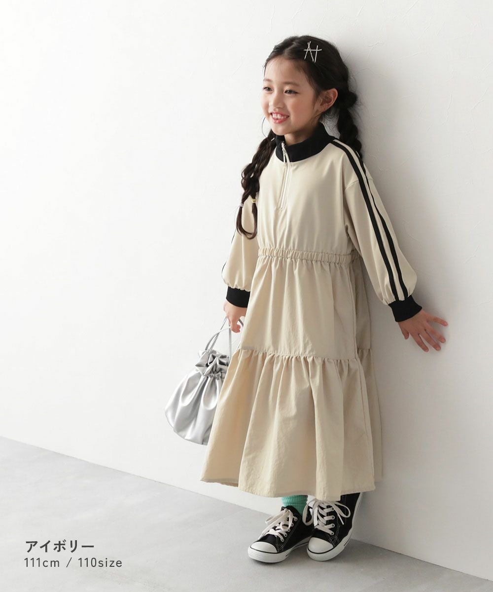 最大25%OFF】サイドライン ハーフジップ トラック ティアード