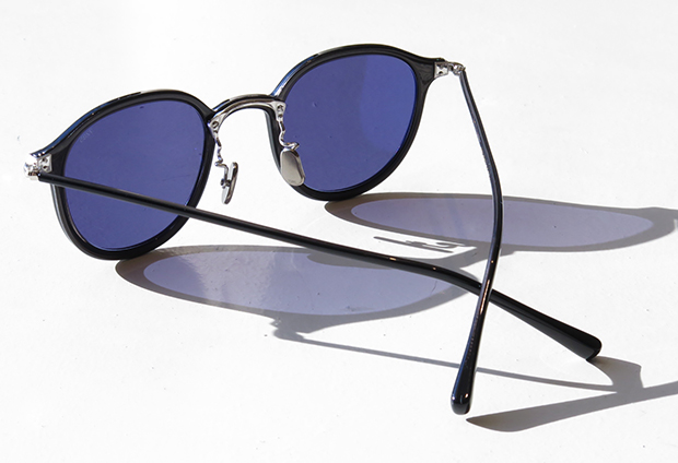 美品 EYEVAN7285 768 ブルーレンズ サングラス 美品 EYEVAN7285 768