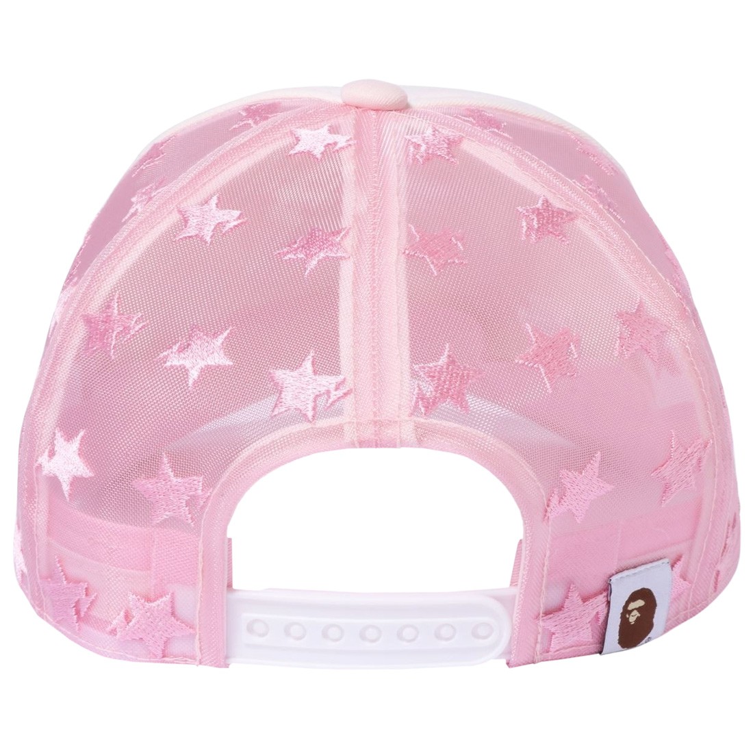 A Bathing Ape Bape Sta Mesh Cap pink
