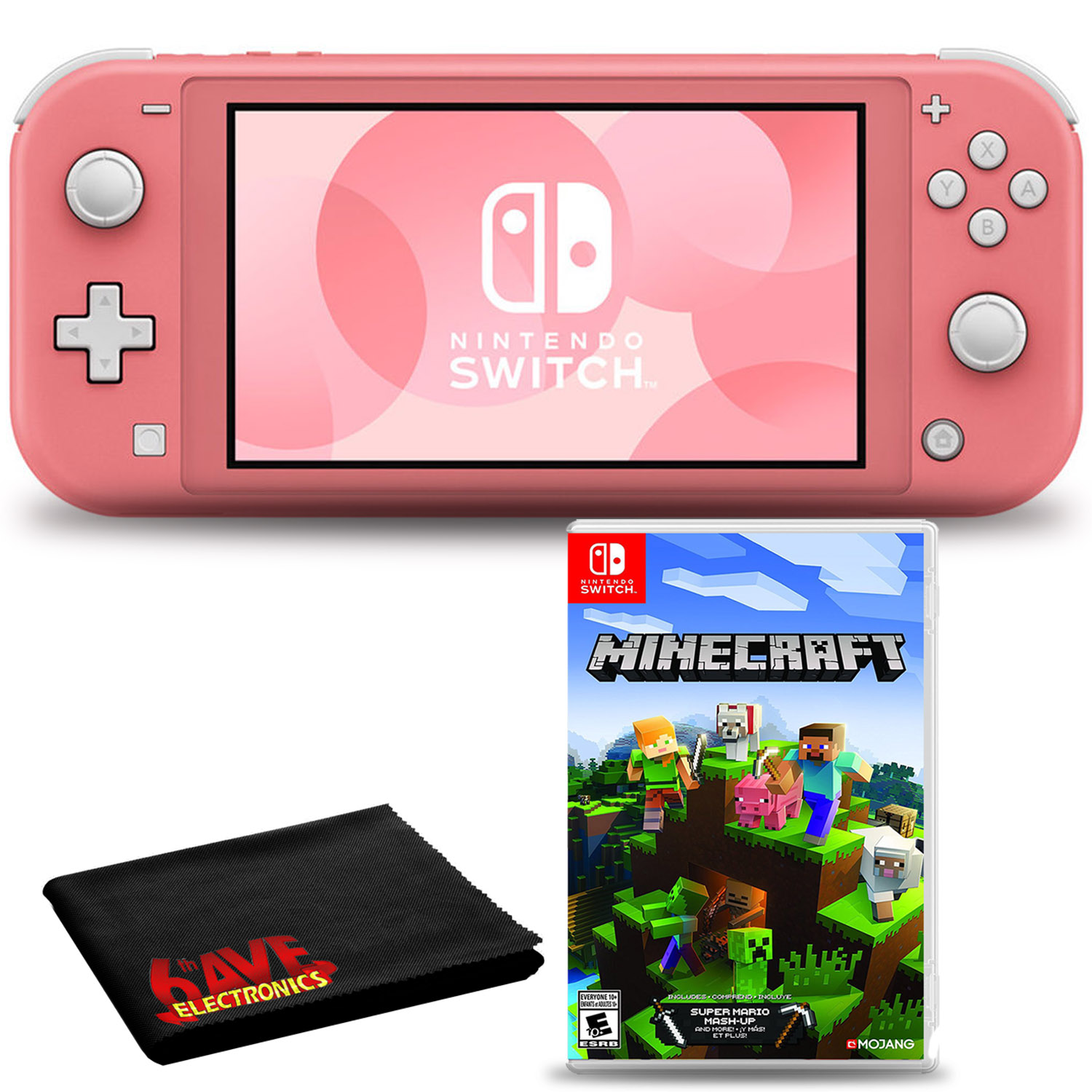 Nintendo Switch LITE コーラル マイクラソフト Nintendo Switch Lite