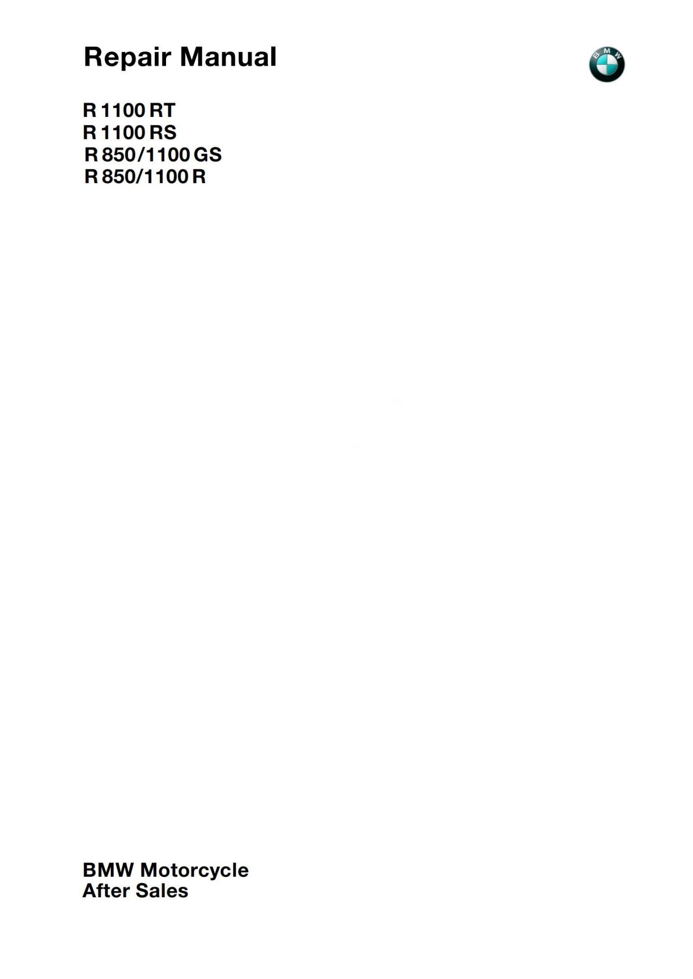 BMW Motorcycle Maintenance Manual | Motorcycle Repair Shop | Fxtul