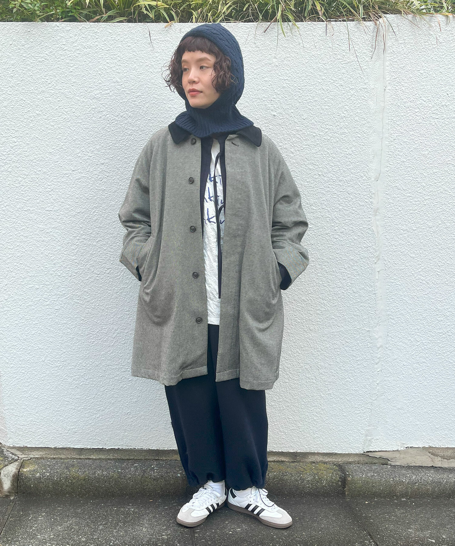 AMBIDEX Store ○CABLE KNIT バラクラバ(F FOG): buoybuoy