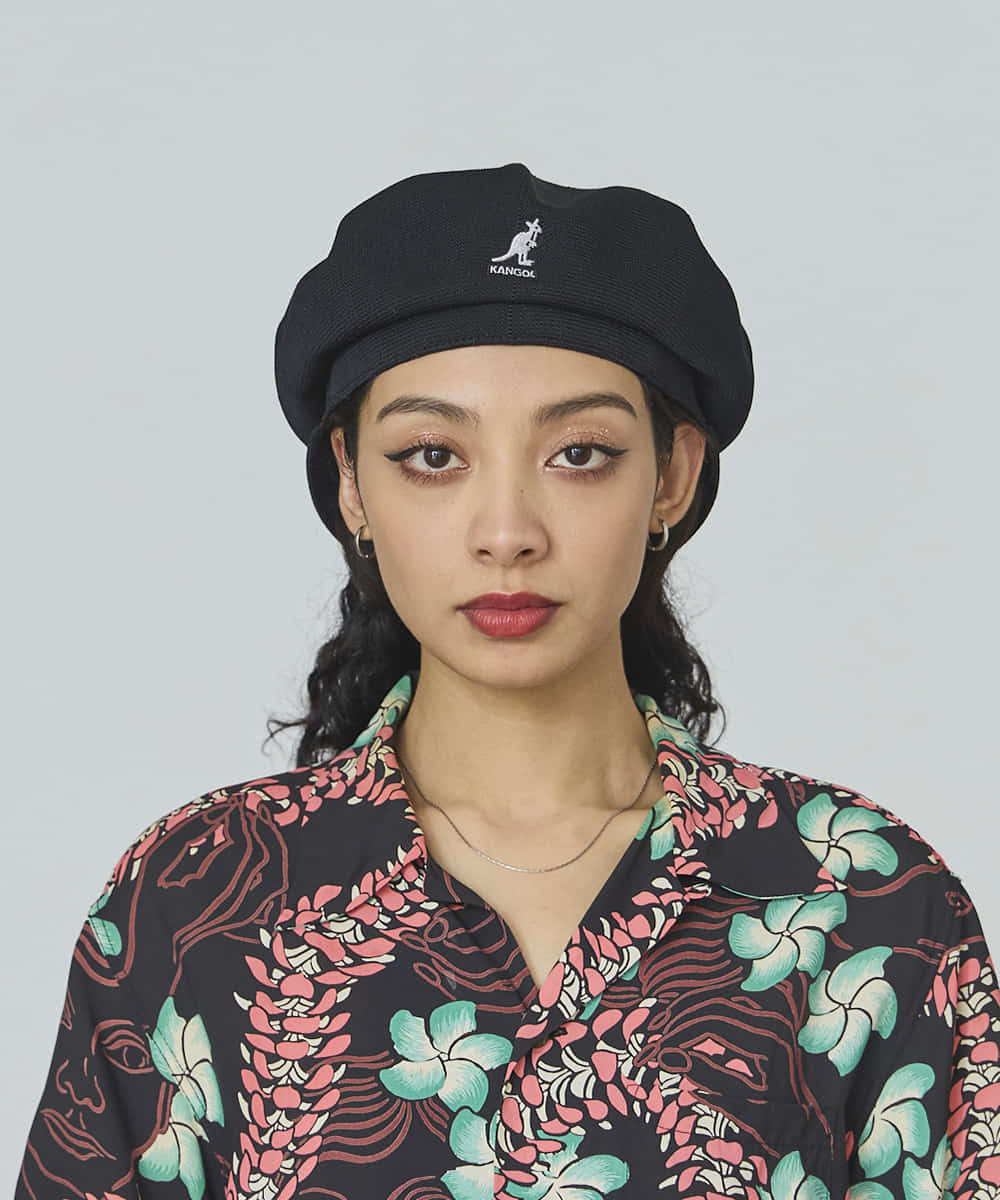 KANGOL TROPIC SPITFIRE | M(07) BLACK (01) | KANGOL / カンゴール