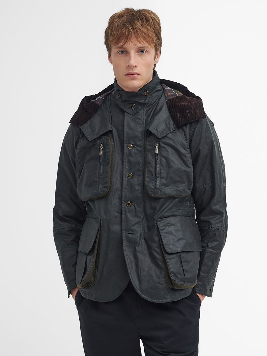 Barbour × TO KI TO》アウトランド ワックス ジャケット｜ワックス