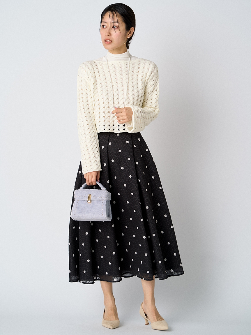 リュタン】ビジュースタッズファーポシェット(ポシェット)｜BAGS