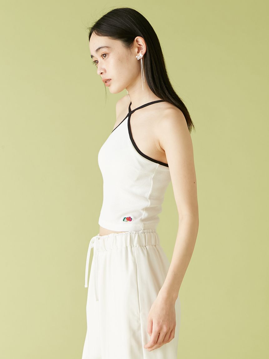 LILY BROWN Lingerie×FRUIT OF THE LOOM】ホルターネックカップイン