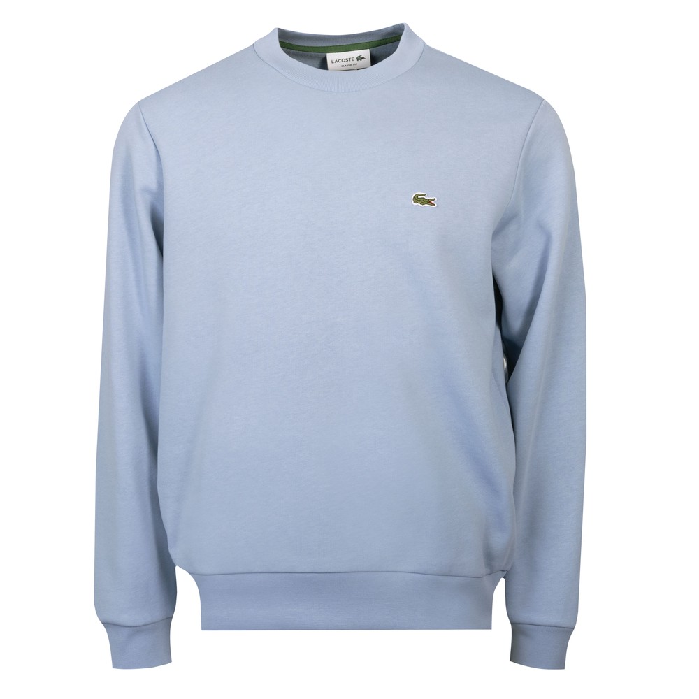 Lacoste CLUBHAUS LACOSTE Crew Sweat White L Crew Neck Sweatshirt