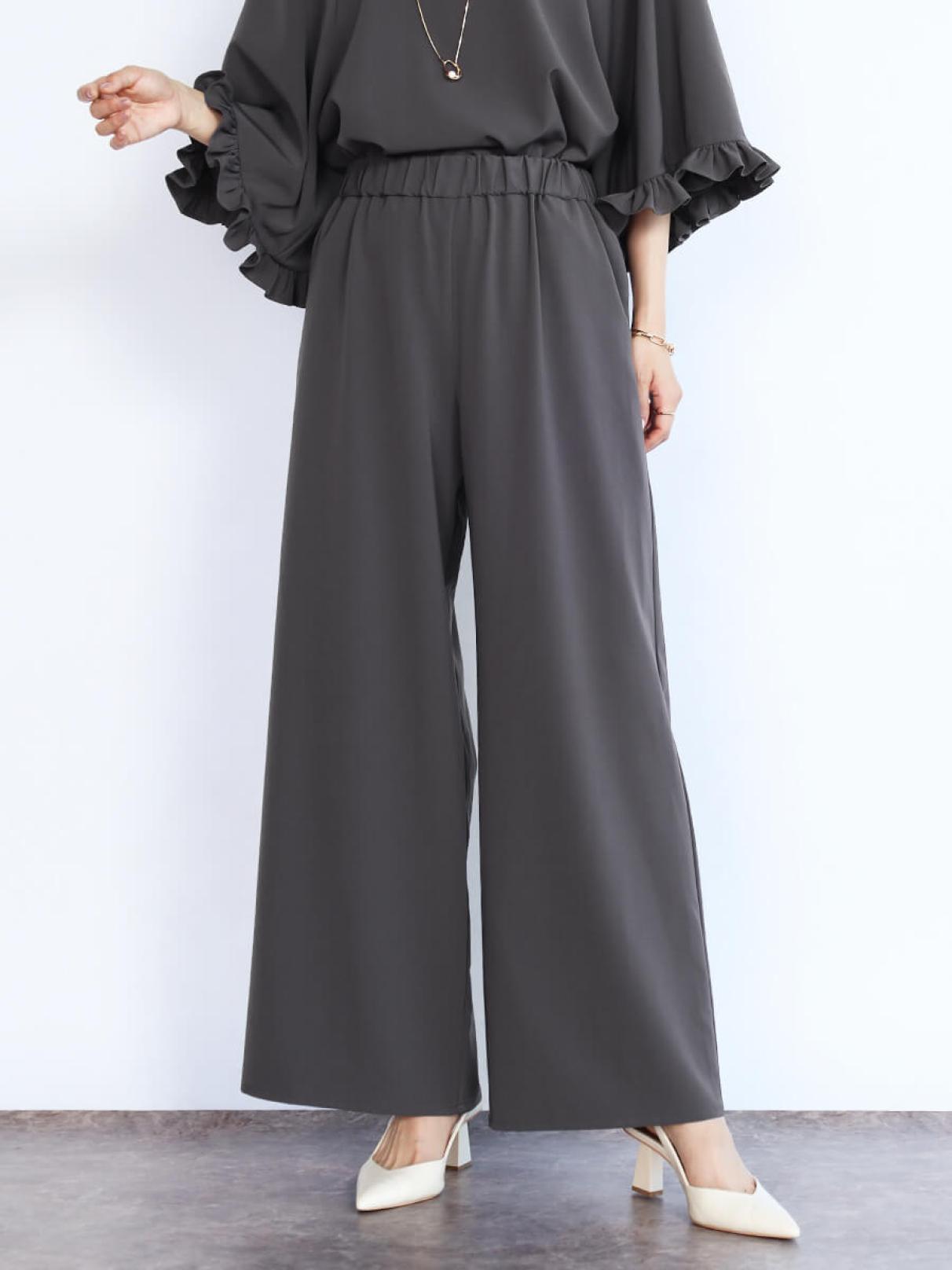 ストレッチツイルワイドパンツ - FENNEL - FENNEL｜YAMADAYA STORE