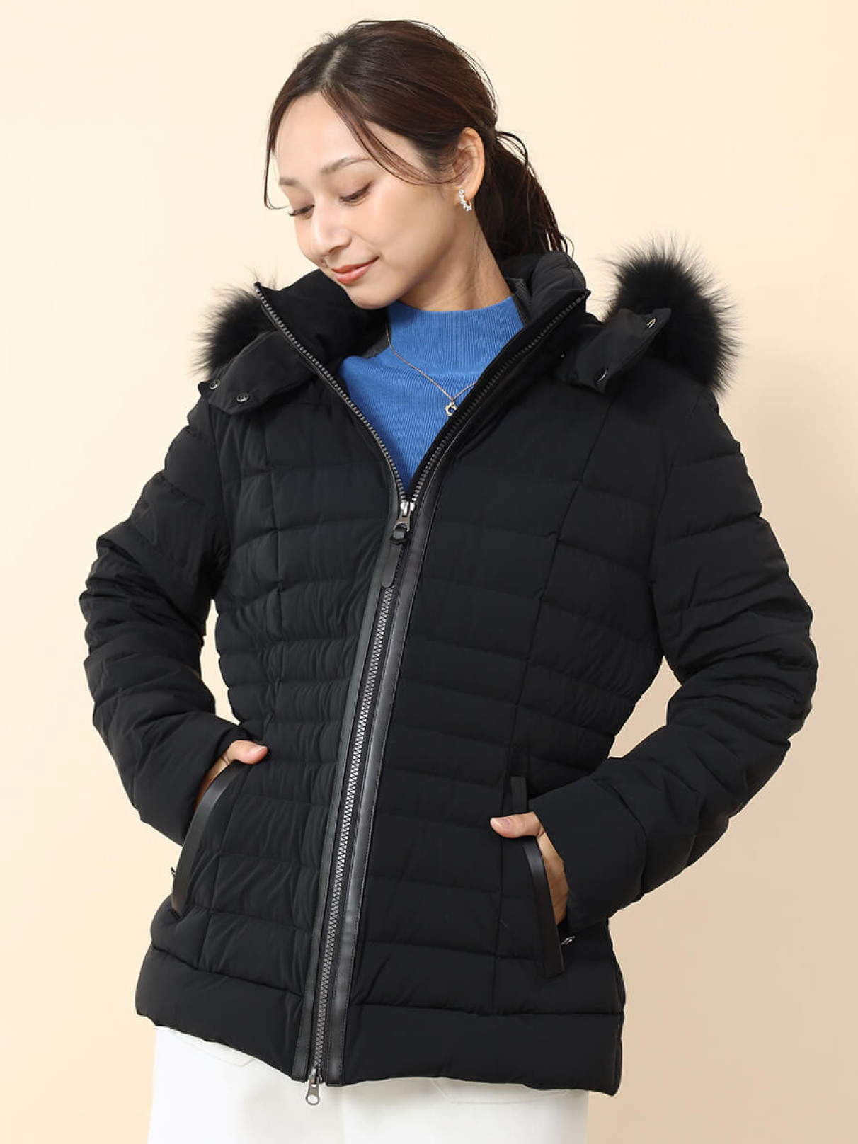 フォックスファー付きミドルダウンコート - FENNEL - FENNEL｜YAMADAYA