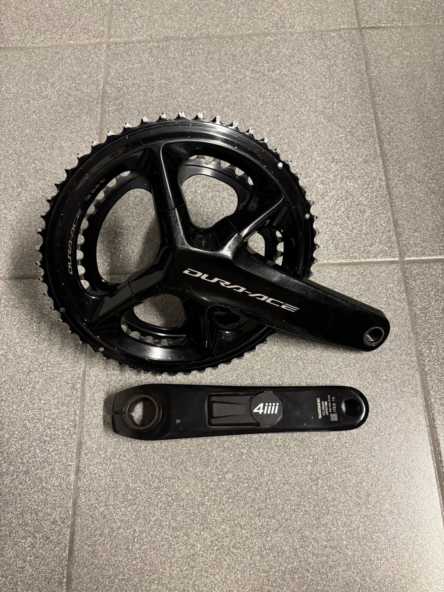 Shimano Dura ace 172,5mm + 4iiii powermeter 2025
