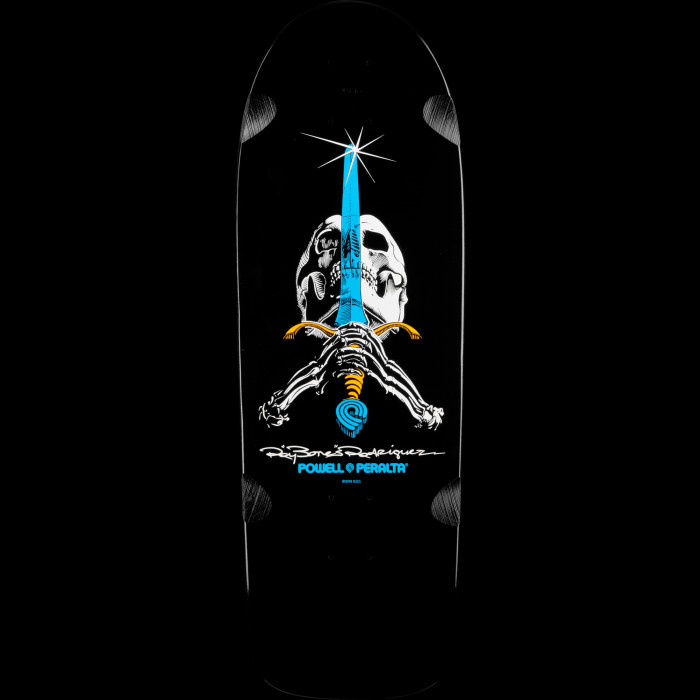 Powell Peralta Ray Rodriguez OG Skull and Sword Skateboard Deck
