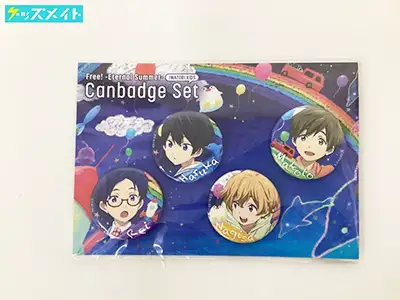 Free!】橘真琴 映画 ハイ☆スピード ベルハウス 缶バッジ ② Free!】橘
