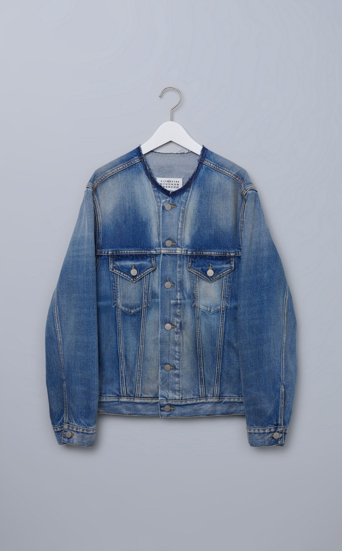 Maison Margiela｜ノーカラーデニムジャケット