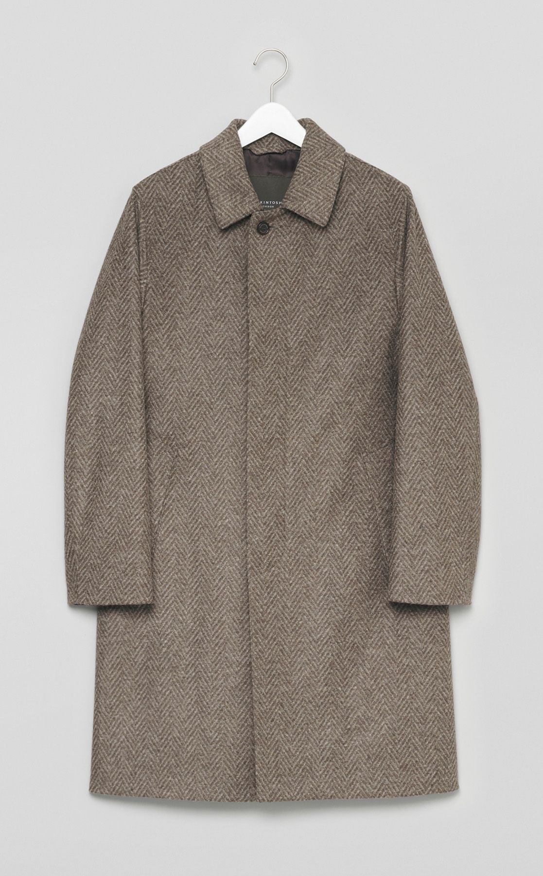 MACKINTOSH LONDON｜ヘリンボーンジャージーコート