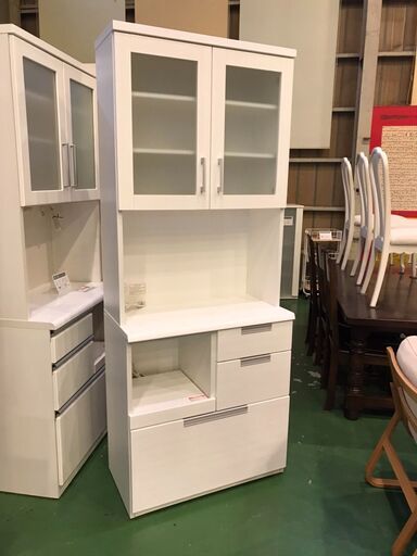 愛品館八千代店】ニトリ 2枚扉キッチンボード ダリア