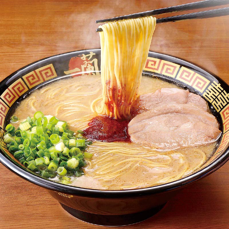 一蘭ラーメン 博多細麺ストレート（5食入）｜郵便局のネットショップ