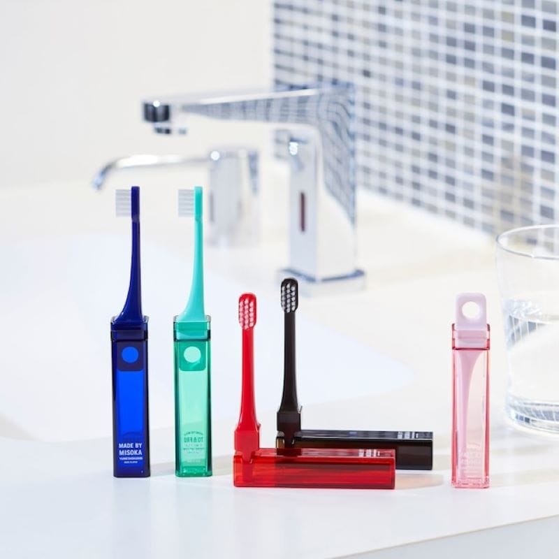 水で磨く歯ブラシ TRAVEL MISOKA（Red）(Red)｜郵便局のネットショップ