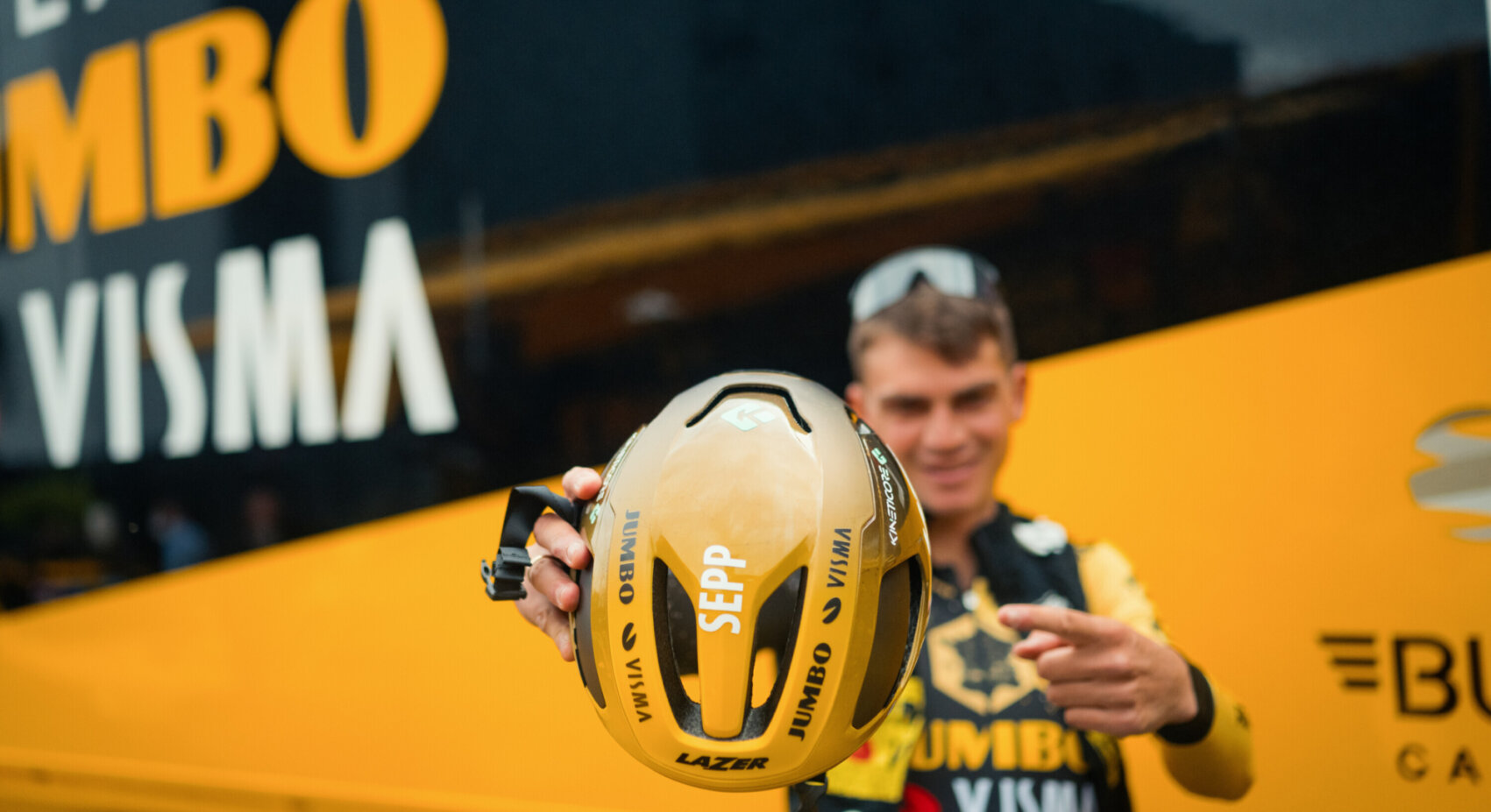 Team Visma | Lease a Bike | Win a Team Jumbo-Visma Lazer helmet