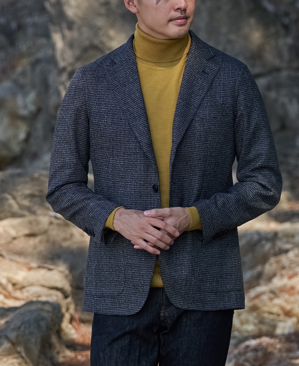 シャツジャケット(48 ブルー系): メンズ｜メーカーズシャツ鎌倉 公式通販