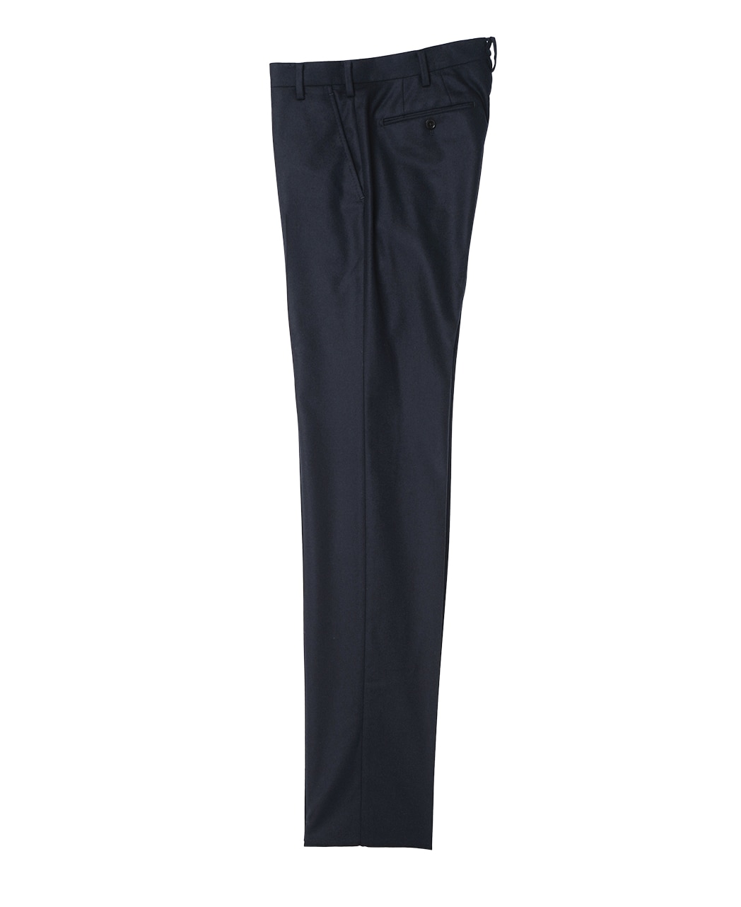 フランネルスラックス（ノータック）(46 ネイビー系): メンズ