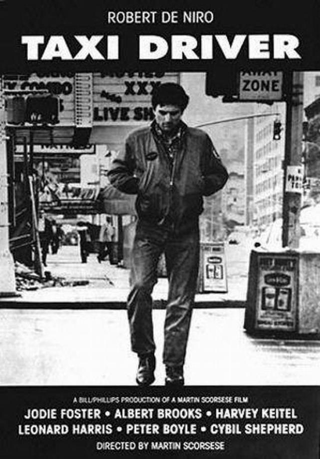 タクシードライバー」ポスター 映画 ロバート・デ・ニーロ ジョディ