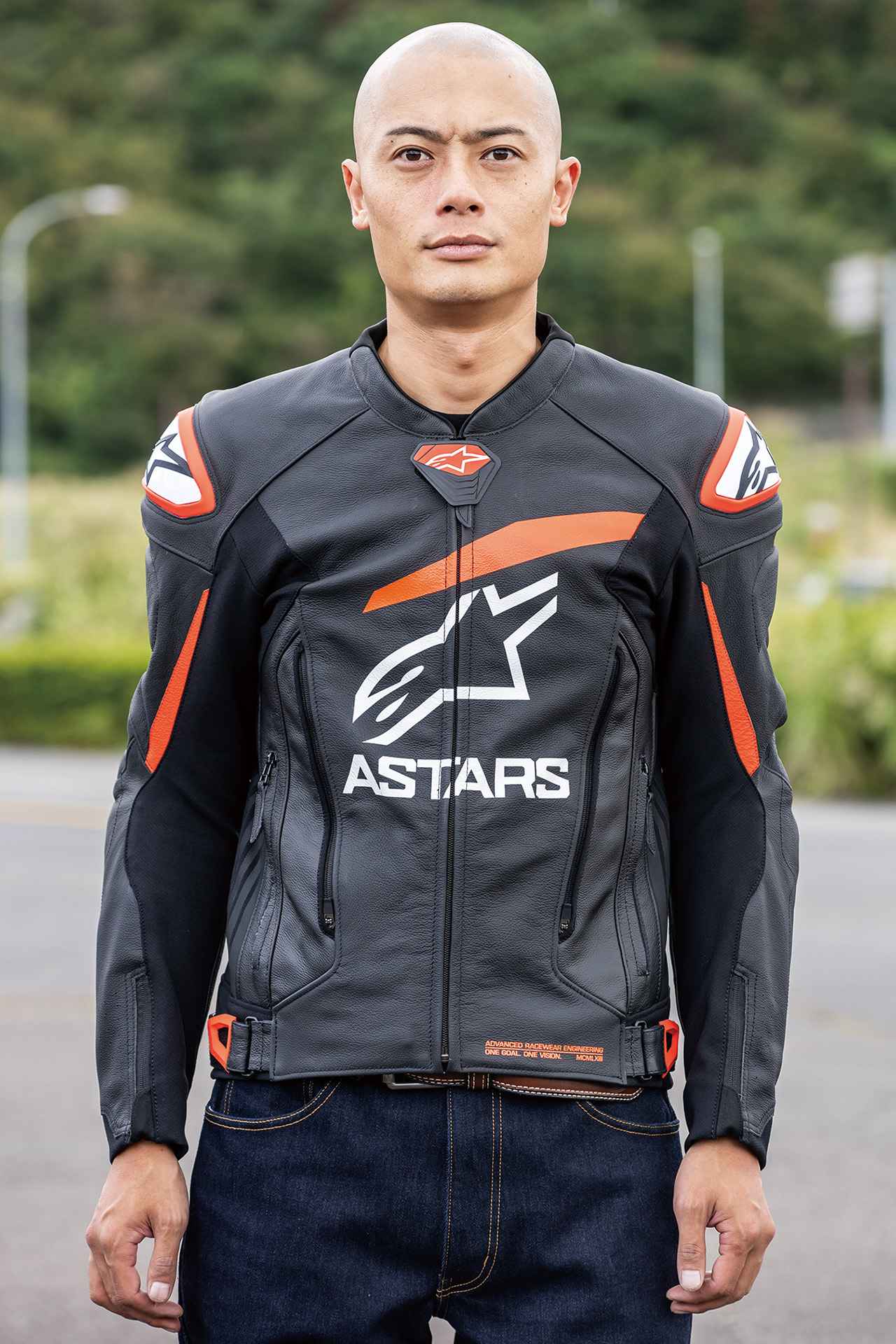 アルパインスターズ「GP プラス V4 レザージャケット」【2023-2024秋冬