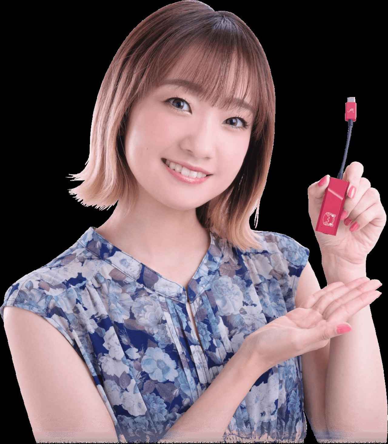 人気声優「大橋彩香」監修のコラボモデル、ハイレゾ対応ポータブル USB
