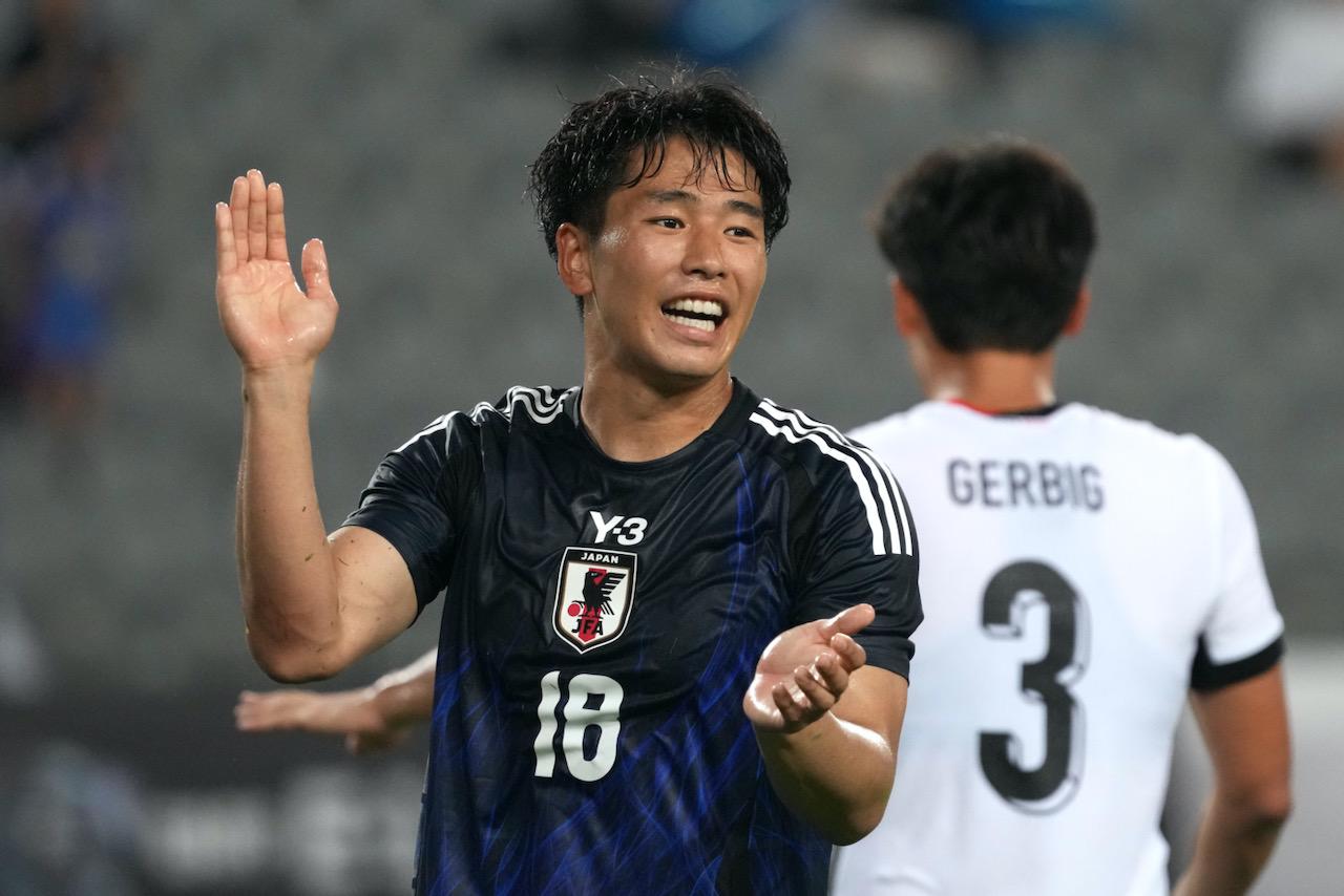 日本代表】川崎Fトリオ揃い踏み！ デビューの山田新は「感慨深いけど