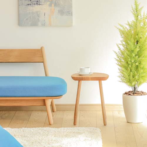 飛騨家具 HIDA 飛騨産業 Cobrina コブリナ スツール オーク 布地