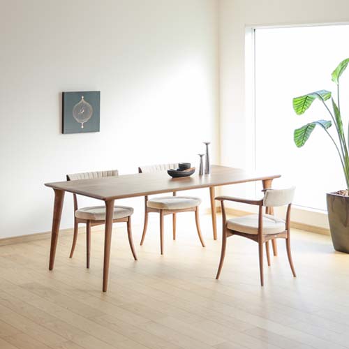 飛騨家具 HIDA 飛騨産業 Jin Dining 侭ダイニング 長方形天板