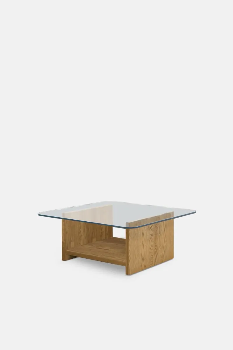 MOMO NATURAL | モモ ナチュラル - オフィシャルサイト GLASS LOW TABLE SQ