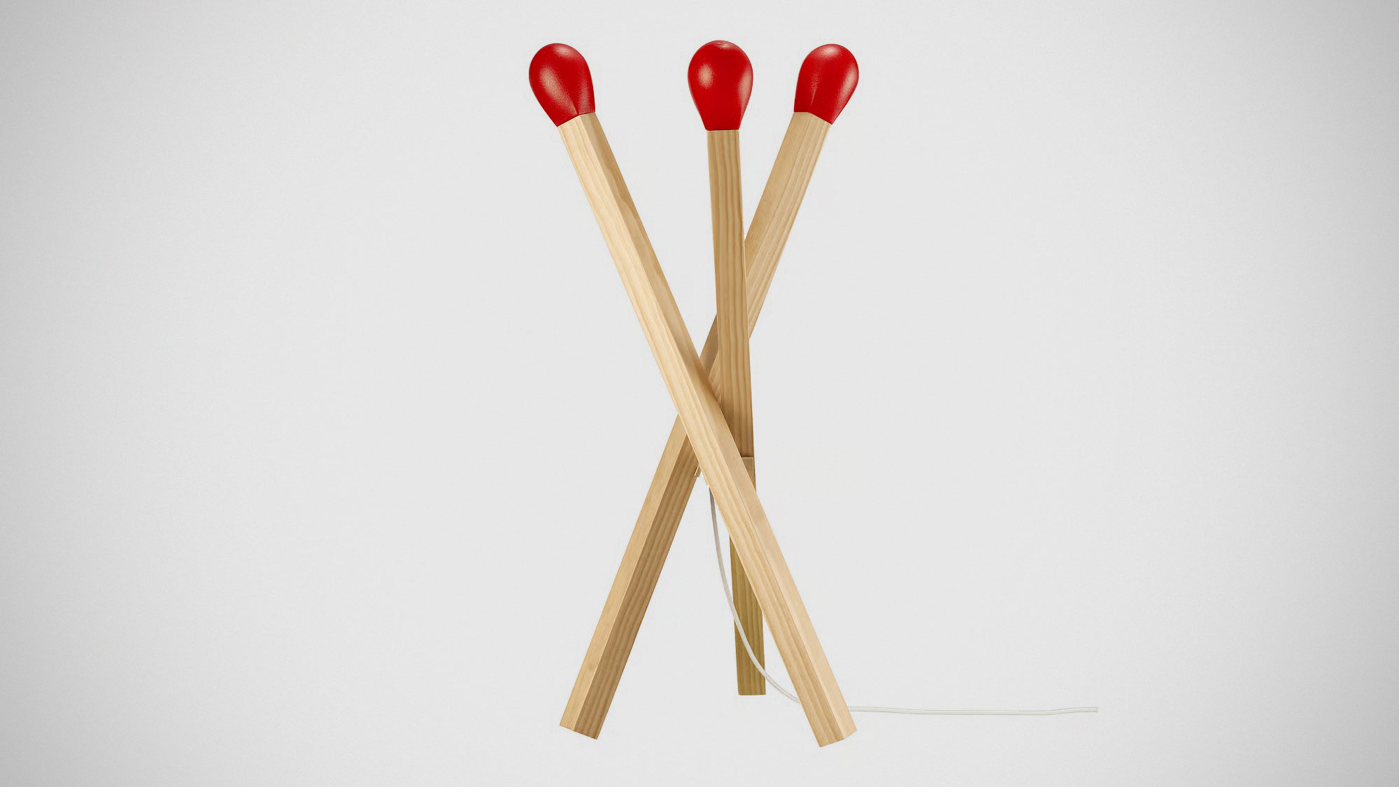 IKEA STRÅLA Floor Lamp: Giant Matchsticks That Won't Burn the