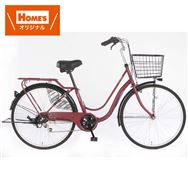 シティサイクル（軽快車） 26インチ 常時点灯ライトNH－502－2