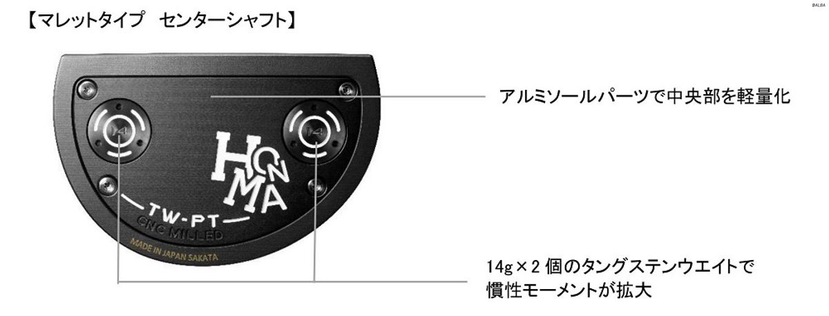 谷原もいずれ実戦投入？TOURWORLDブランド初のパター『TW-PT