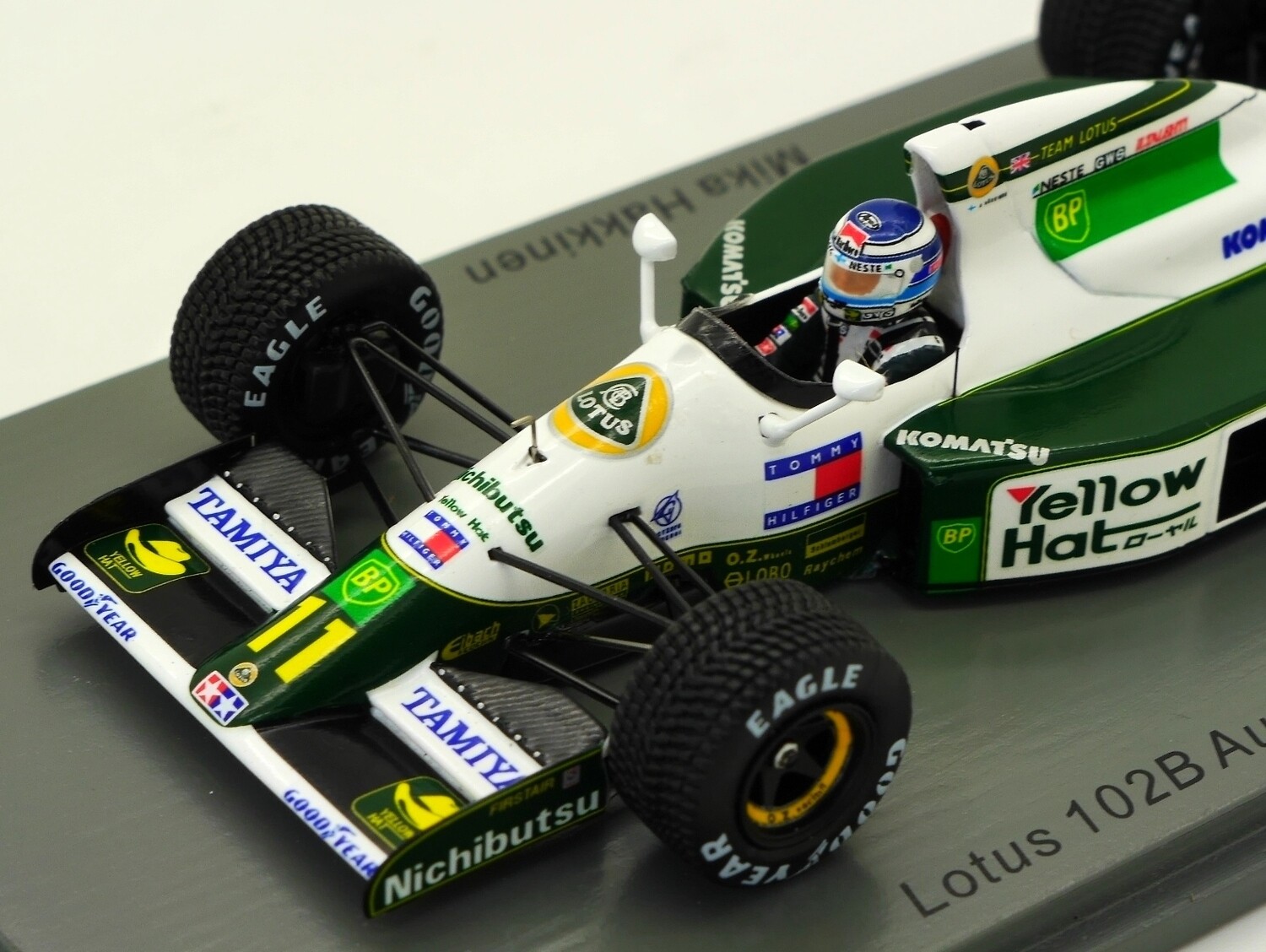 1991 Spark Lotus 102B - M Hakkinen - Australian GP - 1/43 scale