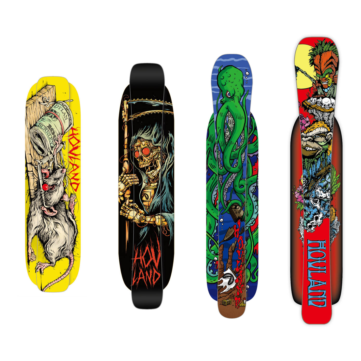 めぐみ町田 美品 スノースケート ホブランド Hovland Snowskates