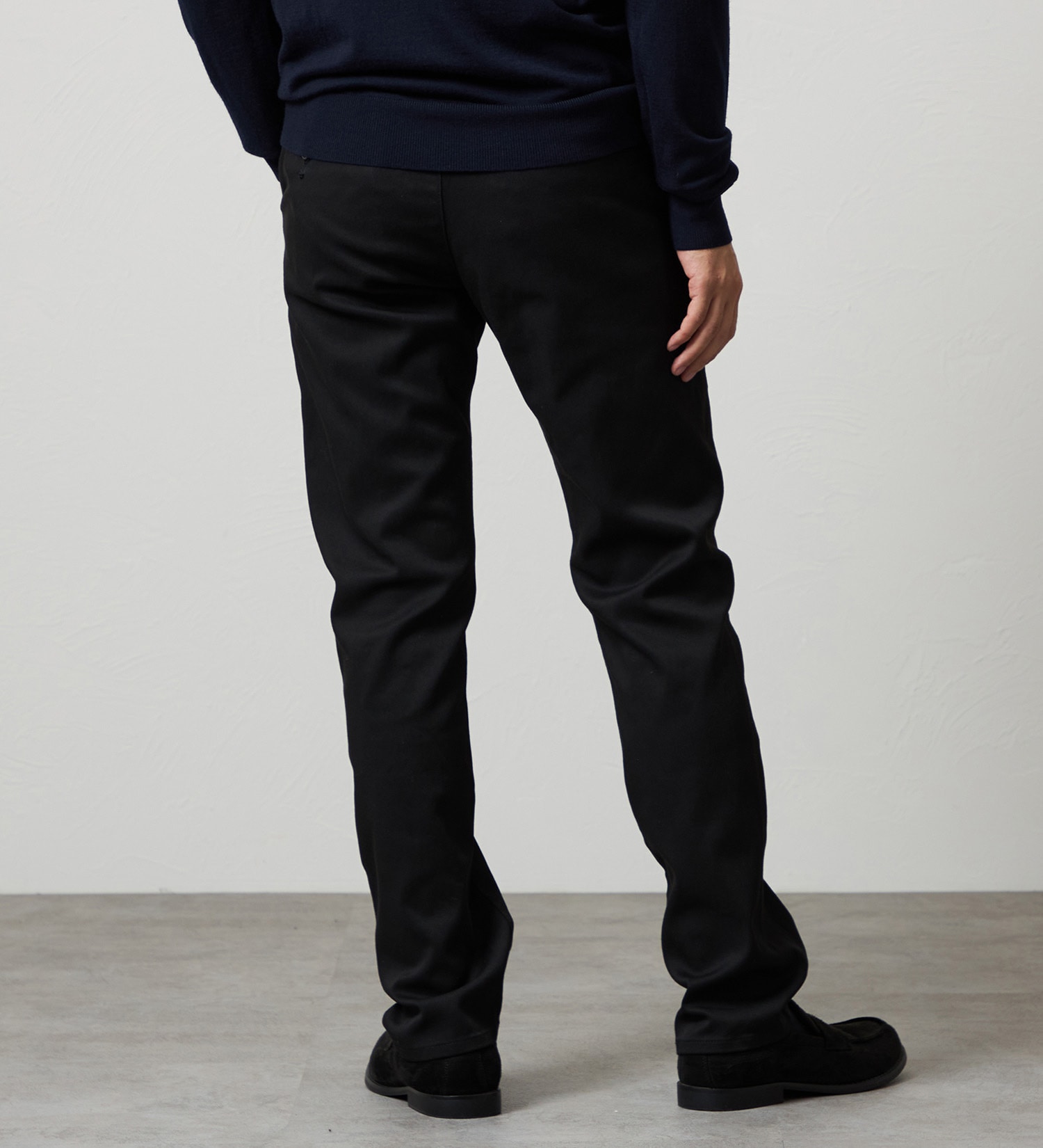 試着対象】ハタラクロ メンズ アジャスター チノパンツ ストレッチ