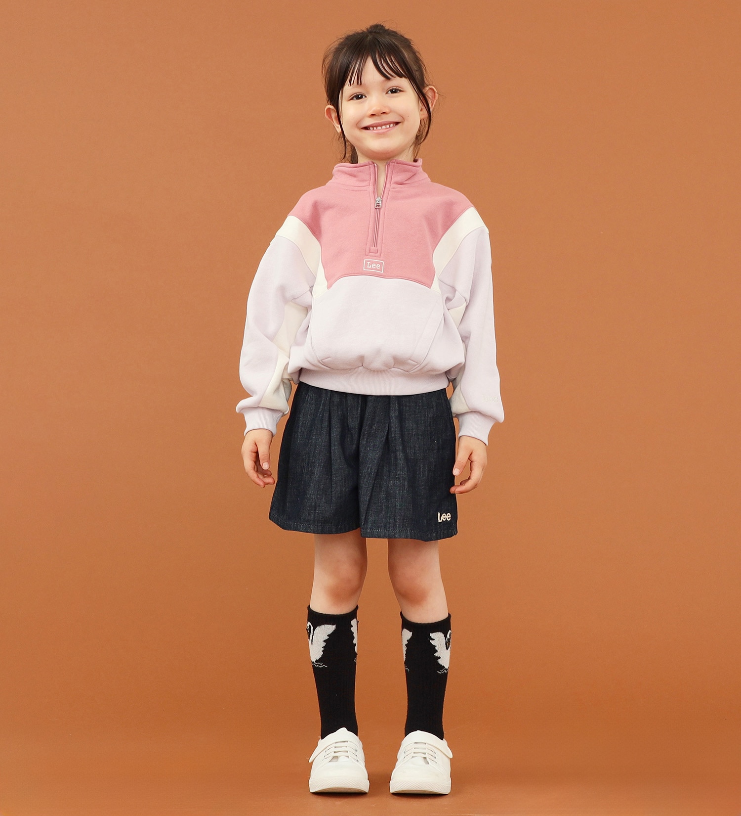 FINAL SALE】【100cm】ベビー キュロットパンツ|Lee|リー