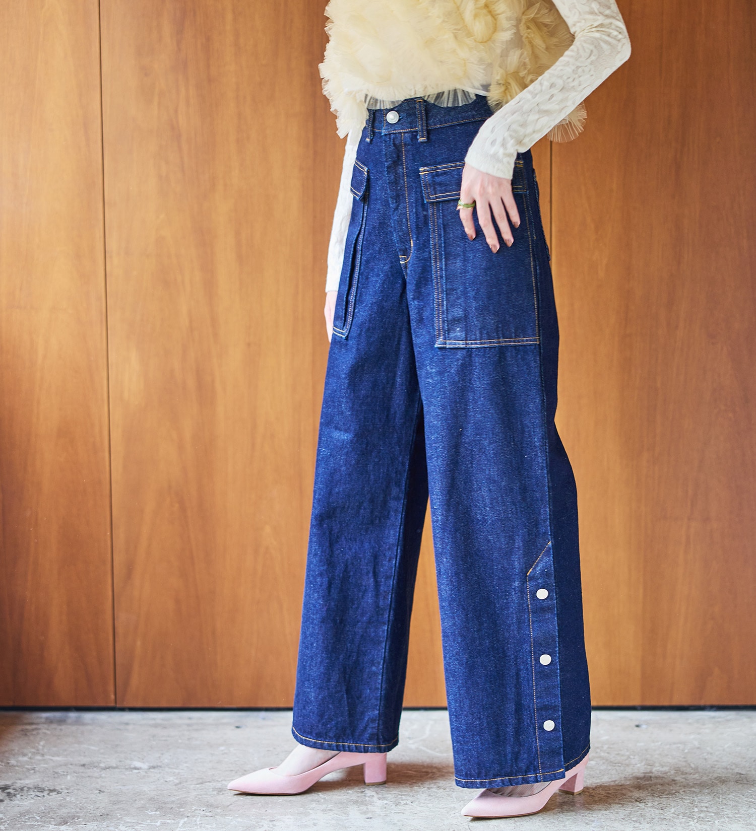 パンツ 20471120 six pocket archive 20471120 HYOMA six Pocket denim