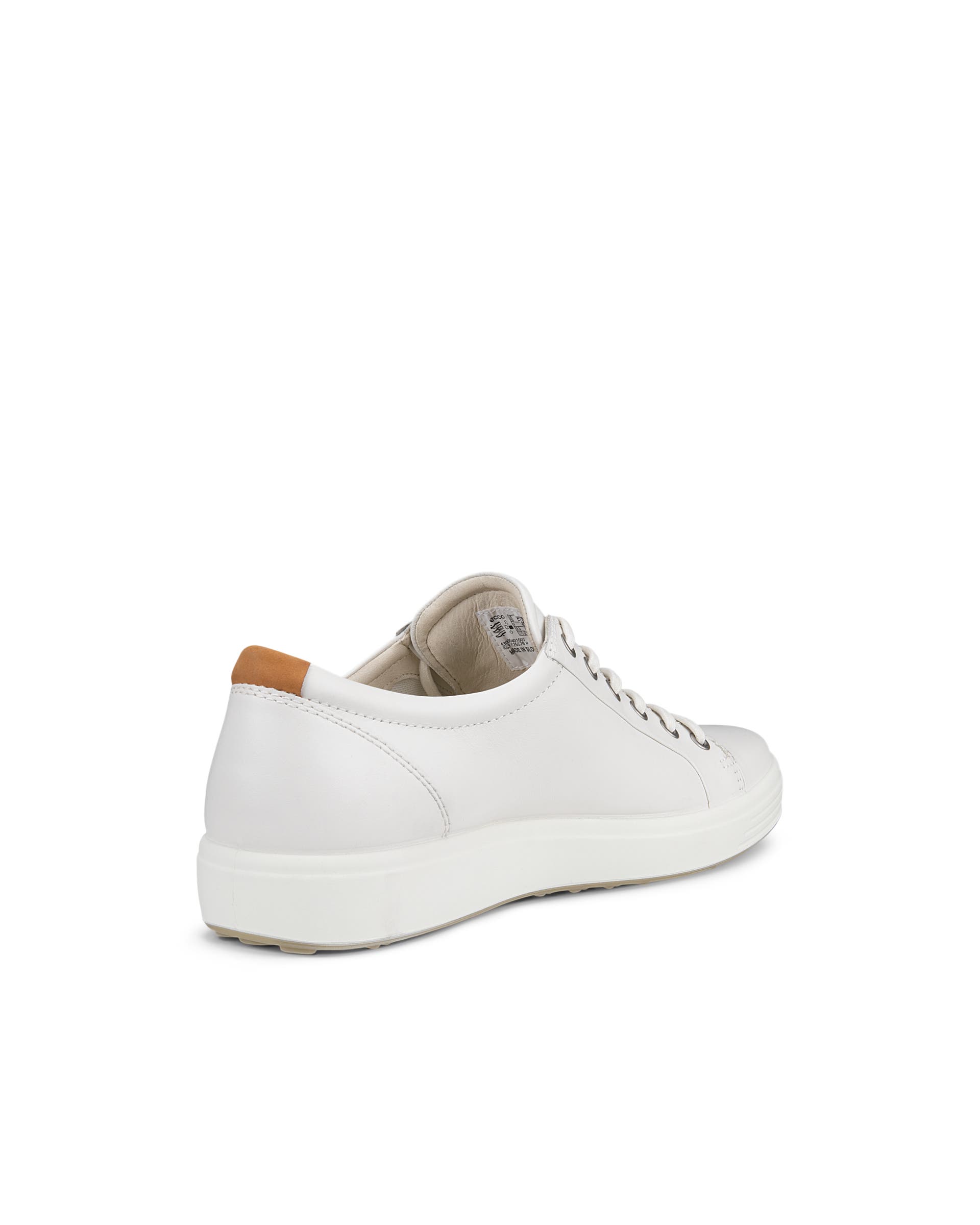 ECCO Soft 7 メンズ レザースニーカー | ホワイト