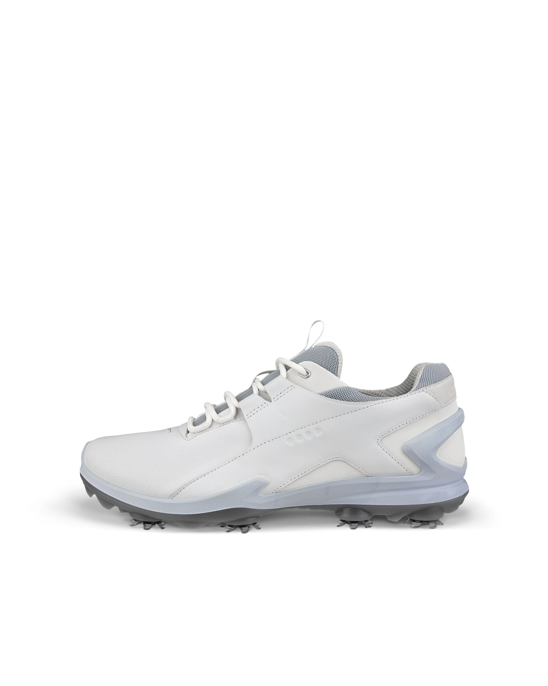 Men's ECCO® Golf Biom Tour Leather Waterproof Spikes Golf Shoe | White
