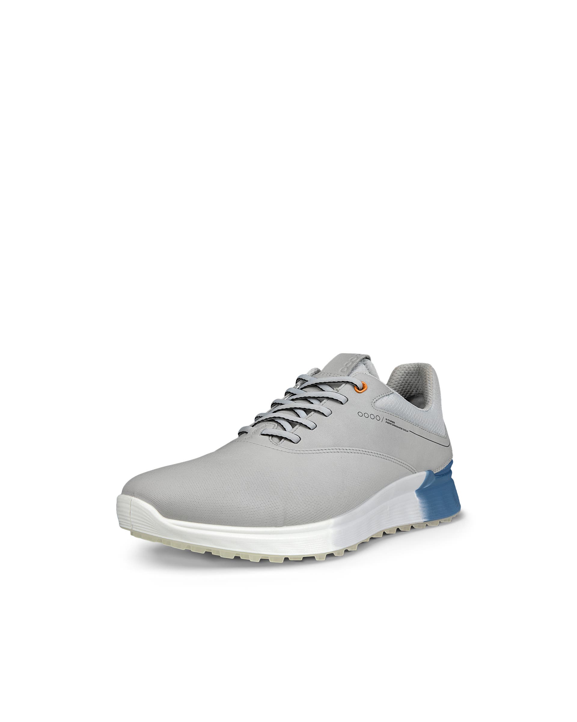 ECCO Golf S Three メンズ レザーGore-Texゴルフシューズ | グレー