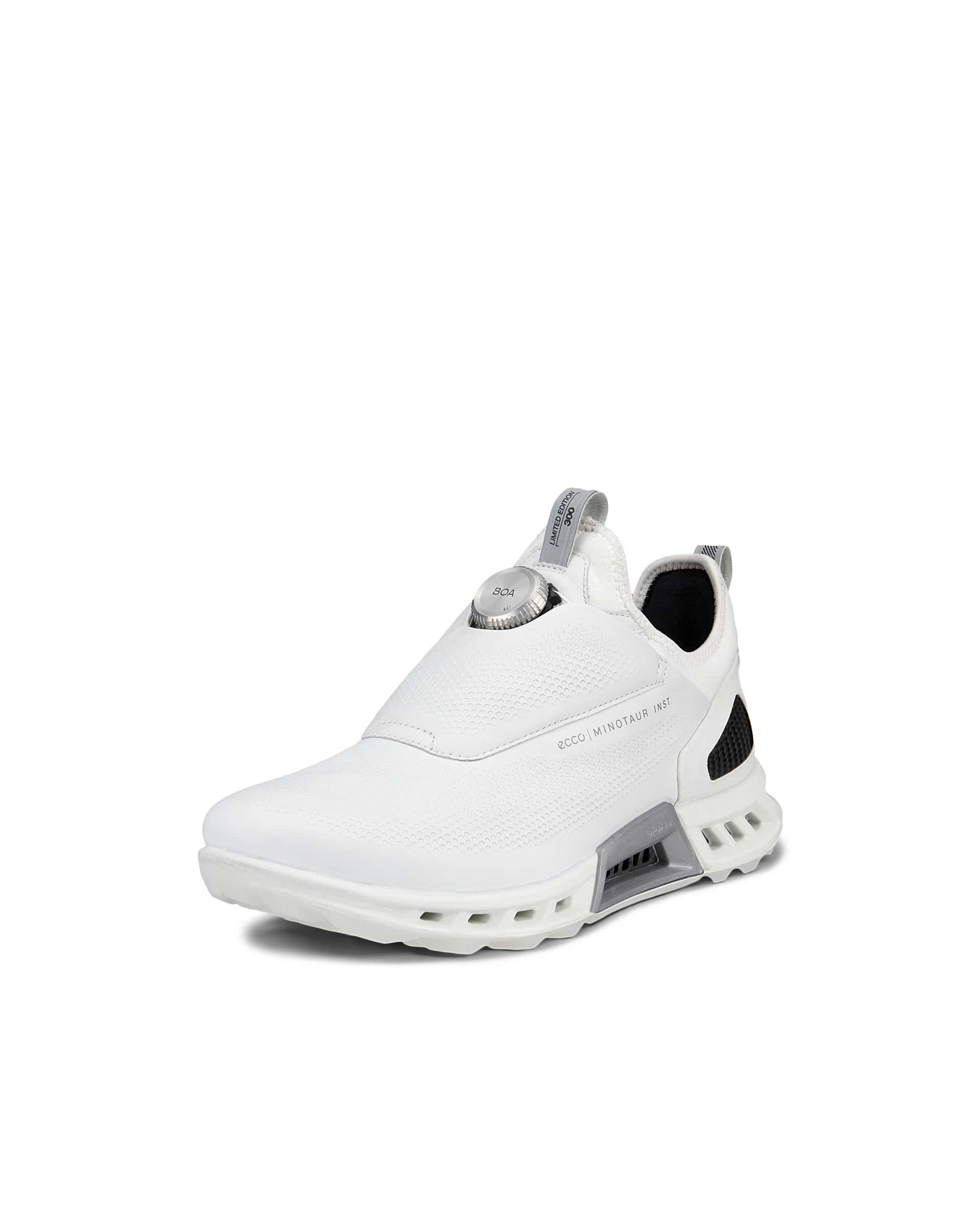 ECCO Golf BIOM C4 メンズ レザーGore-Texゴルフシューズ | ホワイト