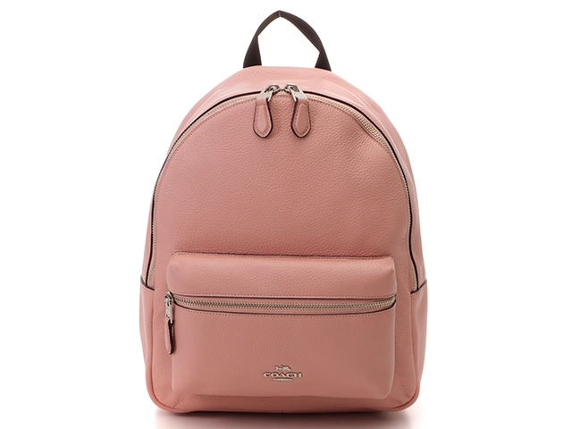 coach リュックサック ピンクオレンジ coach リュックサック ピンク