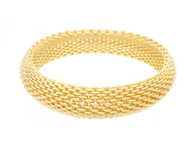 Tiffanyティファニー サマセット メッシュ キー バングル
