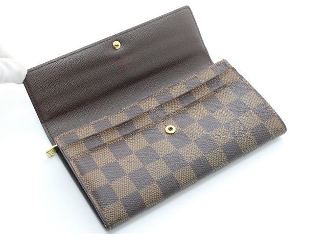 LOUIS VUITTON ルイ・ヴィトン ポルトフォイユ・サラ 長財布 ダミエ