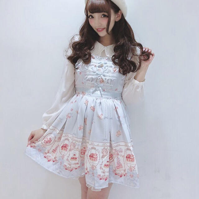 Liz Lisa Salon de Patisserie Dress (Blue) - Dresses - Kei Market